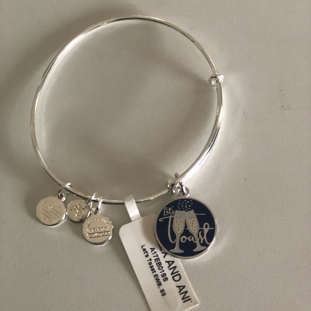 Let’s Toast Alex And Ani Bracelet NWT